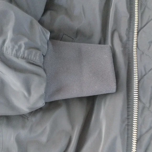 & Other Stories Black Bomber Jacket 8 - Picture 5 of 10